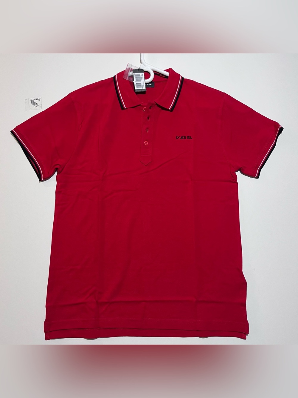 Diesel BNWT Men's Polo Shirt - Classic Short Sleeve Sz Medium